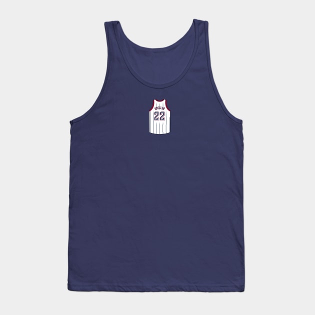 Clyde Drexler Houston Jersey Qiangy Tank Top by qiangdade